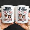 We Have The Perfect Father & Daughter Relationship, Cartoon Characters - Personalized Custom Coffee Mug - DAD136_MG We Have The Perfect Father & Daughter Relationship, Cartoon Characters - Personalized Custom Coffee Mug - DAD136_MG