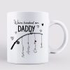 We Hooked The Best Dad Grandpa Caricature Fishing Personalized Mug We Hooked The Best Dad Grandpa Caricature Fishing Personalized Mug