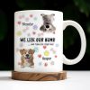We Lick Our Bums And Then Lick Your Face, Dogs and Paws - Personalized Custom Coffee Mug - DOG037_MG We Lick Our Bums And Then Lick Your Face, Dogs and Paws - Personalized Custom Coffee Mug - DOG037_MG