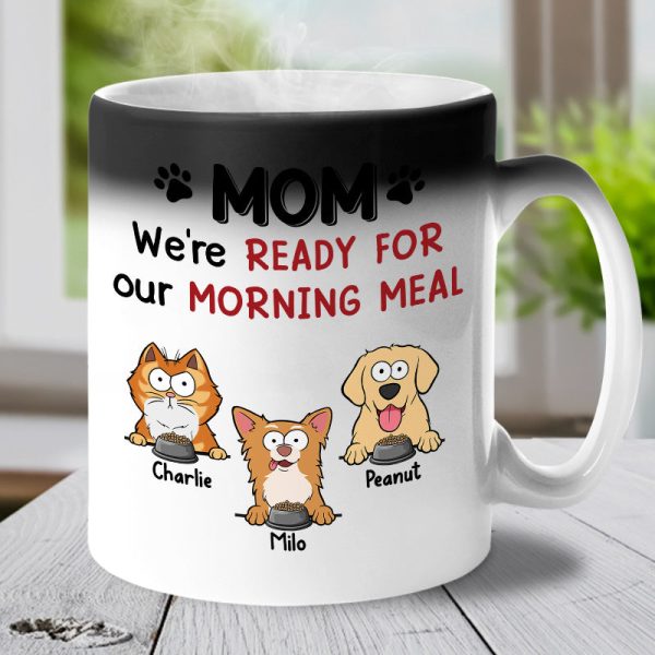 We Love You More Than All The Treats - Dog & Cat Personalized Custom Color Changing Mug - Gift For Pet Owners, Pet Lovers We Love You More Than All The Treats - Dog & Cat Personalized Custom Color Changing Mug - Gift For Pet Owners, Pet Lovers