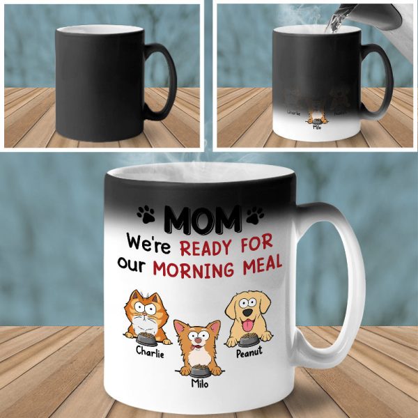 We Love You More Than All The Treats - Dog & Cat Personalized Custom Color Changing Mug - Gift For Pet Owners, Pet Lovers We Love You More Than All The Treats - Dog & Cat Personalized Custom Color Changing Mug - Gift For Pet Owners, Pet Lovers