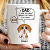 We Love You More Than All The Treats Watercolor Cute Dogs Gift For Dad Personalized Mug We Love You More Than All The Treats Watercolor Cute Dogs Gift For Dad Personalized Mug