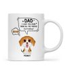 We Love You More Than All The Treats Watercolor Cute Dogs Gift For Dad Personalized Mug We Love You More Than All The Treats Watercolor Cute Dogs Gift For Dad Personalized Mug