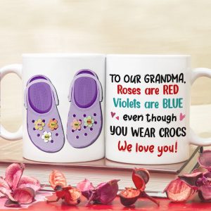 We Love You Personalized Grandma Coffee Mug 05PGTN260723