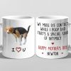 We Make Eye Contact - Dog & Cat Personalized Custom Mug - Mother's Day, Gift For Pet Owners, Pet Lovers We Make Eye Contact - Dog & Cat Personalized Custom Mug - Mother's Day, Gift For Pet Owners, Pet Lovers