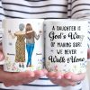 We Never Walk Alone - Family Personalized Custom Mug - Gift For Mom, Daughter We Never Walk Alone - Family Personalized Custom Mug - Gift For Mom, Daughter