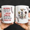 We Scored A Home Run When We Got You As Our Dad, Baseball Stitches And Uniforms - Personalized Custom Coffee Mug - DAD140_MG We Scored A Home Run When We Got You As Our Dad, Baseball Stitches And Uniforms - Personalized Custom Coffee Mug - DAD140_MG