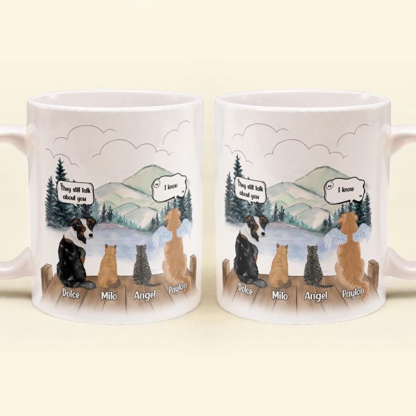 We Still Think About You - Personalized Mug - Memorial, Loving Gift For Pet Loss Owners, Pet Lovers We Still Think About You - Personalized Mug - Memorial, Loving Gift For Pet Loss Owners, Pet Lovers