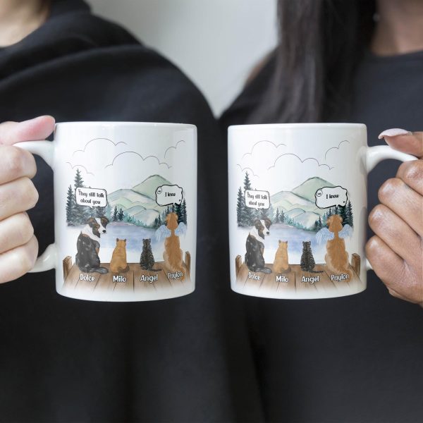We Still Think About You - Personalized Mug - Memorial, Loving Gift For Pet Loss Owners, Pet Lovers We Still Think About You - Personalized Mug - Memorial, Loving Gift For Pet Loss Owners, Pet Lovers