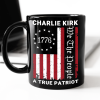 We The People - Pray For Charlie Kirk Memorial Black Mug LM32 65469 We The People - Pray For Charlie Kirk Memorial Black Mug LM32 65469