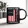 We The People - Pray For Charlie Kirk Memorial Black Mug LM32 65469 We The People - Pray For Charlie Kirk Memorial Black Mug LM32 65469