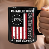 We The People - Pray For Charlie Kirk Memorial Black Mug LM32 65469 We The People - Pray For Charlie Kirk Memorial Black Mug LM32 65469