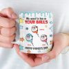 We Used To Live In Your Balls - Family Personalized Custom 3D Inflated Effect Printed Mug - Father's Day, Gift For Dad, Grandpa We Used To Live In Your Balls - Family Personalized Custom 3D Inflated Effect Printed Mug - Father's Day, Gift For Dad, Grandpa