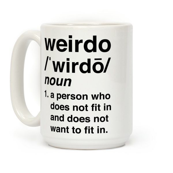 Weirdo Definition Coffee Mug Weirdo Definition Coffee Mug