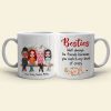 We'll Always Be Friends Because You Match My Level Of Crazy - Personalized Friends Mug We'll Always Be Friends Because You Match My Level Of Crazy - Personalized Friends Mug