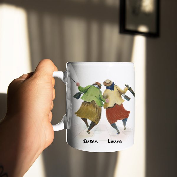 We'll Be Friends Until We're Old And Senile Then We'll Be New Best Friends, Old Friend White Mug We'll Be Friends Until We're Old And Senile Then We'll Be New Best Friends, Old Friend White Mug