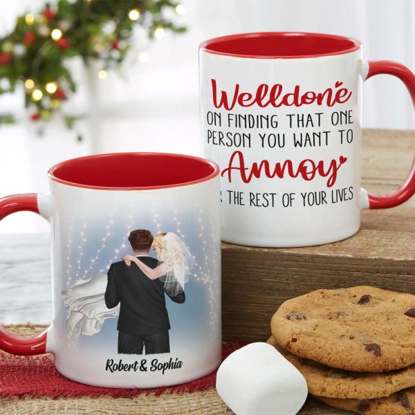 Welldone, On Finding That One Person You Want To Annoy - Personalized Couple Tumbler - Gift For Couple Welldone, On Finding That One Person You Want To Annoy - Personalized Couple Tumbler - Gift For Couple