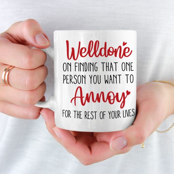 Welldone, On Finding That One Person You Want To Annoy - Personalized Couple Tumbler - Gift For Couple Welldone, On Finding That One Person You Want To Annoy - Personalized Couple Tumbler - Gift For Couple