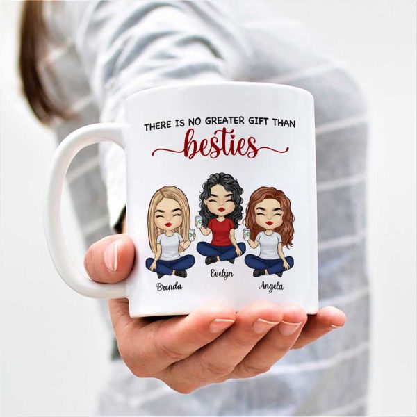 We're Besties Forever - Bestie Personalized Custom Mug - Gift For Best Friends, BFF, Sisters We're Besties Forever - Bestie Personalized Custom Mug - Gift For Best Friends, BFF, Sisters