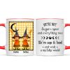 We're not Sugar & Spice Witch Besties Personalized Mug, Halloween Gift for Best Friends