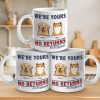 We're Yours And Forever - Dog & Cat Personalized Custom Mug - Gift For Pet Owners, Pet Lovers We're Yours And Forever - Dog & Cat Personalized Custom Mug - Gift For Pet Owners, Pet Lovers