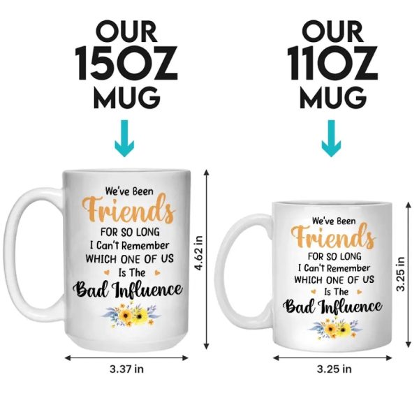 We've Been Friends For So Long - Bestie Personalized Custom Mug - Gift For Best Friends, BFF, Sisters We've Been Friends For So Long - Bestie Personalized Custom Mug - Gift For Best Friends, BFF, Sisters