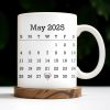 What Day Is Today? Who Cares? I'm Retired, Palm Trees and Beach - Personalized Custom Coffee Mug - RETIRE001_MG