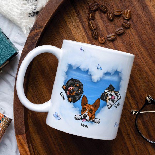 What The Entrance To Heaven Must Look Like Personalized Personalized Mug-Memorial Gift For Dog Lover What The Entrance To Heaven Must Look Like Personalized Personalized Mug-Memorial Gift For Dog Lover