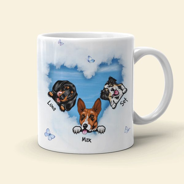 What The Entrance To Heaven Must Look Like Personalized Personalized Mug-Memorial Gift For Dog Lover What The Entrance To Heaven Must Look Like Personalized Personalized Mug-Memorial Gift For Dog Lover
