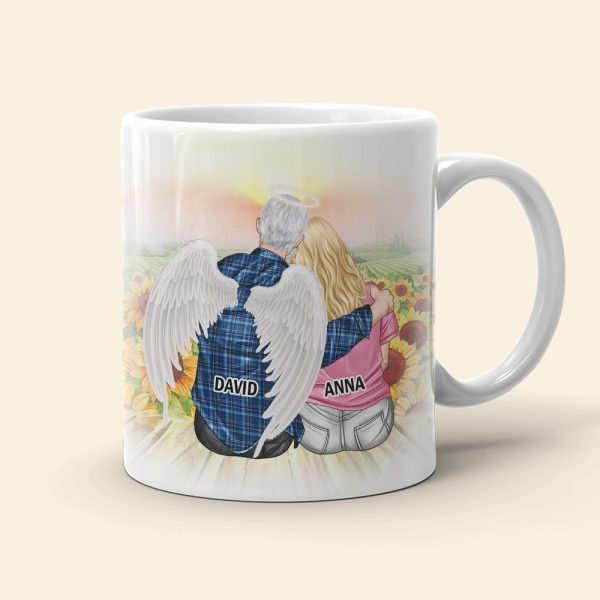 When I Miss You The Most Personalized Heaven Mug Gift For Wife When I Miss You The Most Personalized Heaven Mug Gift For Wife