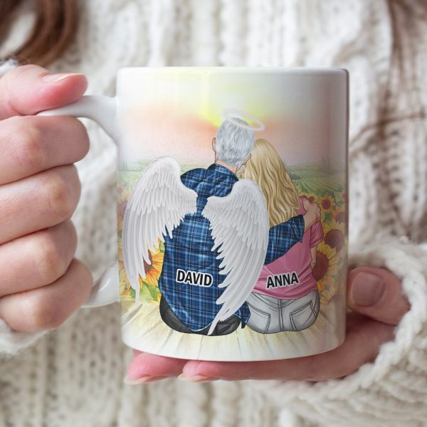 When I Miss You The Most Personalized Heaven Mug Gift For Wife When I Miss You The Most Personalized Heaven Mug Gift For Wife