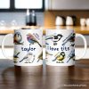 Whimsical Bird Tit Personalized Mug, Funny Birdwatcher Gift for Birder With Custom Name Whimsical Bird Tit Personalized Mug, Funny Birdwatcher Gift for Birder With Custom Name