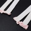 White Bow Design Top And Mini Skirt Set White Bow Design Top And Mini Skirt Set
