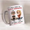 White Ceramic Mug with "I Would Choose You to Be My Granddaughter" Design, High Clarity, Heartwarming Gift White Ceramic Mug with "I Would Choose You to Be My Granddaughter" Design, High Clarity, Heartwarming Gift