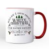 White Christmas Movie Vintage Personalized Mug, Haynes Sisters Wallace & Davis 1954 Holiday Gift with Custom Name White Christmas Movie Vintage Personalized Mug, Haynes Sisters Wallace & Davis 1954 Holiday Gift with Custom Name