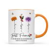 Who We Have In Our Life That Matters Birth Month Flowers Personalized Mug, Gift For Besties, Sisters Who We Have In Our Life That Matters Birth Month Flowers Personalized Mug, Gift For Besties, Sisters