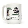 Wild Trash Cat Appears! Coffee Mug Wild Trash Cat Appears! Coffee Mug