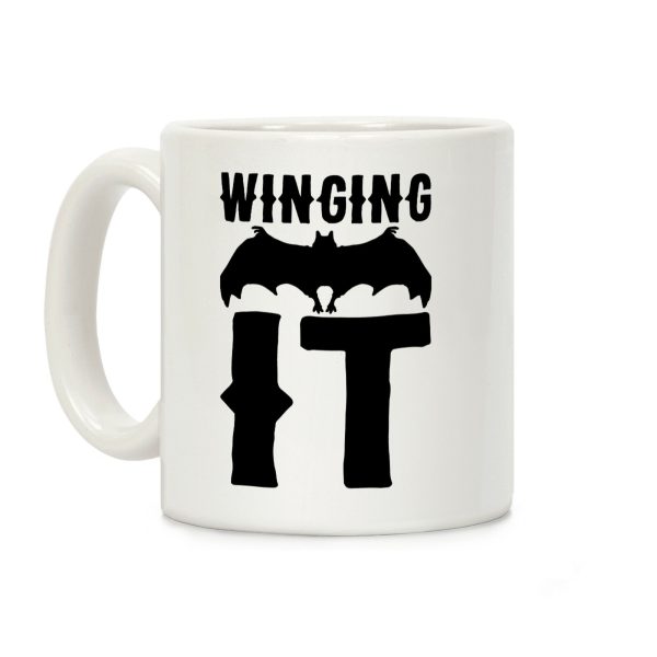Winging It Bat Coffee Mug Winging It Bat Coffee Mug