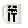 Winging It Bat Coffee Mug Winging It Bat Coffee Mug