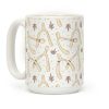 Wish bone Pattern Coffee Mug Wish bone Pattern Coffee Mug