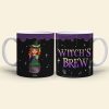 Witch's Brew, Gift For Witches, Personalized Mug, Edge To Edge Witch Squad Mug, Halloween Gift Witch's Brew, Gift For Witches, Personalized Mug, Edge To Edge Witch Squad Mug, Halloween Gift
