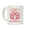 Women Who Read Are Dangerous (Red) Coffee Mug Women Who Read Are Dangerous (Red) Coffee Mug