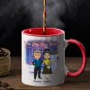 Work Made Us Colleagues Friends - BFF Bestie Gift - Personalized Custom Accent Mug Work Made Us Colleagues Friends - BFF Bestie Gift - Personalized Custom Accent Mug