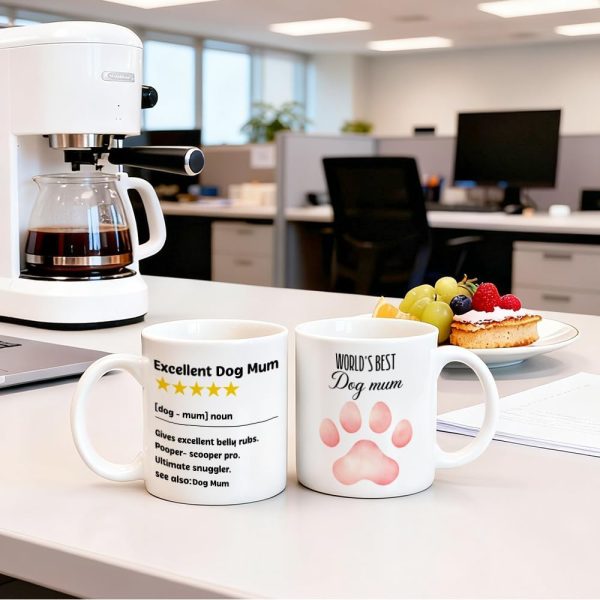 World's Best Dog Mom Coffee Mug Funny Dog Lover Gift for Dog Mom Wife Grandma Friend World's Best Dog Mom Coffee Mug Funny Dog Lover Gift for Dog Mom Wife Grandma Friend