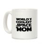 World's Coolest Space Mom Coffee Mug World's Coolest Space Mom Coffee Mug