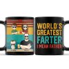 World's Greatest Farter I Mean Father - Funny, Birthday Gift For Father, Husband - Personalized Custom Black Mug World's Greatest Farter I Mean Father - Funny, Birthday Gift For Father, Husband - Personalized Custom Black Mug