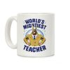 World's Mightiest Teacher Coffee Mug World's Mightiest Teacher Coffee Mug