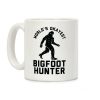 World's Okayest Bigfoot Hunter Coffee Mug World's Okayest Bigfoot Hunter Coffee Mug