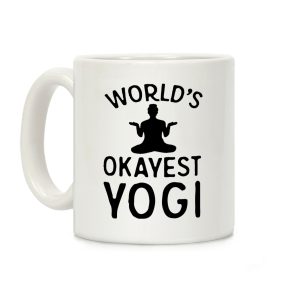 World's Okayest Yogi Coffee Mug