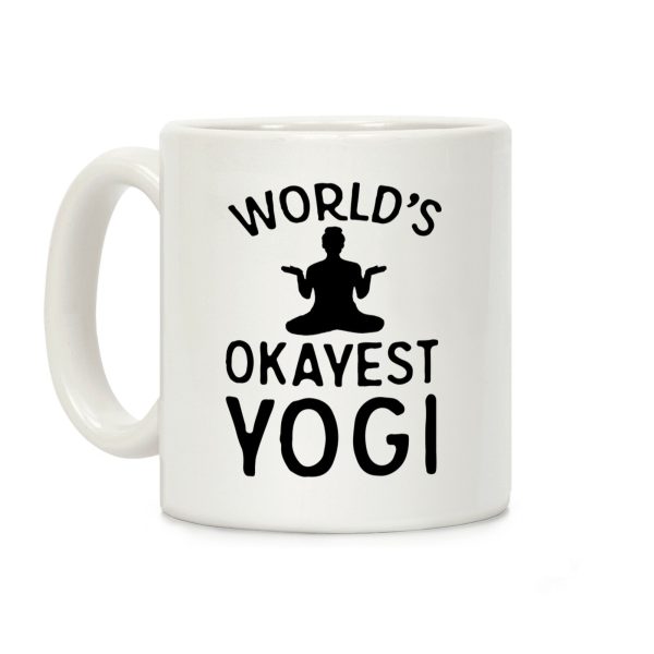 World's Okayest Yogi Coffee Mug World's Okayest Yogi Coffee Mug